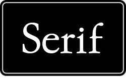 Logo of Serif