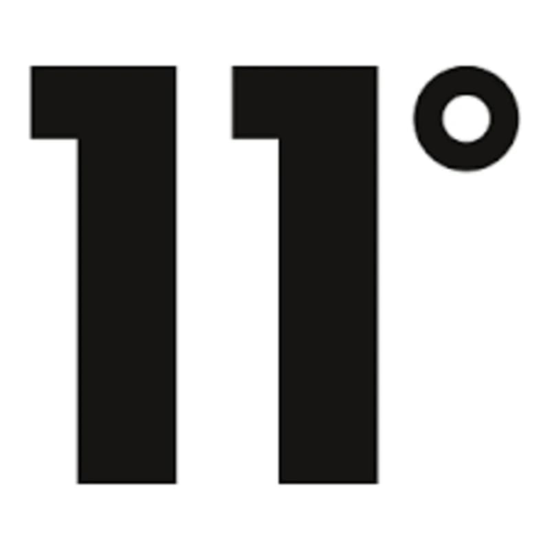 11 Degrees logo