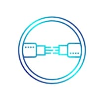 Icon of Fiber Optic Cables