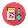 Icon of Baby Food