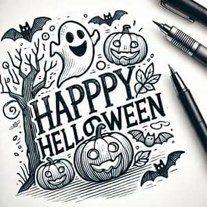 Happy Halloween logo
