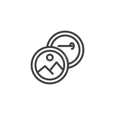Icon of Buttons & Pins