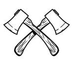 Axes logo