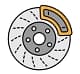 Brake Caliper Paint icon