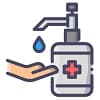 Icon of Hand Sanitizers