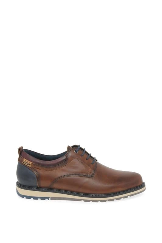 Pikolinos Mens 'Bernet' Lace Up Shoes in Tan Size: 7 Tan Male 7