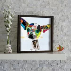 KZM471 Multicolor Decorative Framed MDF Painting
