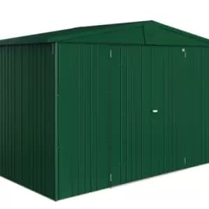 Biohort Europa Metal Garden Shed 10ft3 x 5ft1 Size 4A - Dark Green
