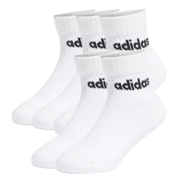 Adidas Baby socks adidas Linear (x5) Blanc Unisex 25/27