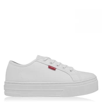 Levis Tijuana Chunky Trainers - Brill White