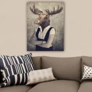 143844803_70100 Multicolor Decorative Canvas Painting