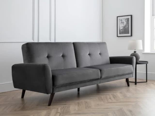 Julian Bowen Monza Dove Grey Sofa Bed