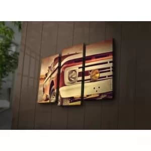 3PAT?ACT-27 Multicolor Decorative LED Lighted Canvas Painting (3 Pieces)