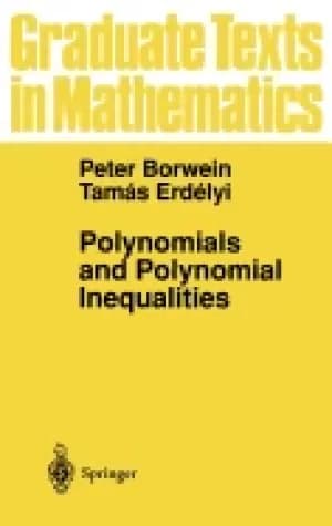 polynomials and polynomial inequalities graduate texts in mathematics