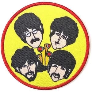 The Beatles - Yellow Submarine Periscopes & Heads Standard Patch