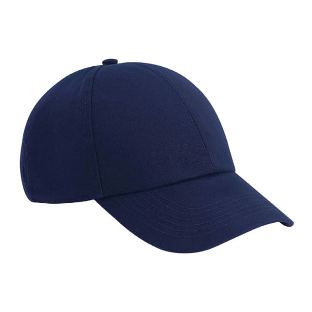 Beechfield Beechfield Men Cotton Baseball Cap in Navy Navy One Size Male 5063425300105