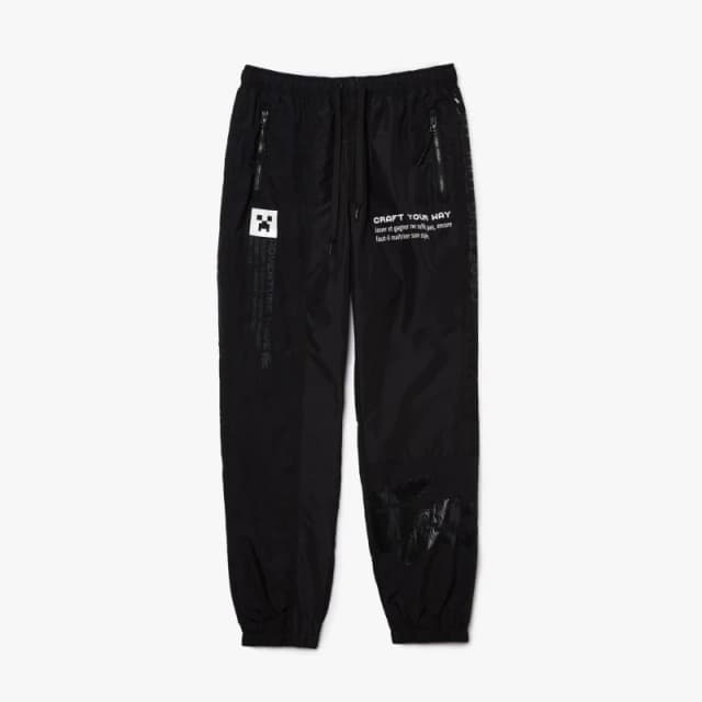 Lacoste Live X Minecraft Nylon Track Pants - Black XS