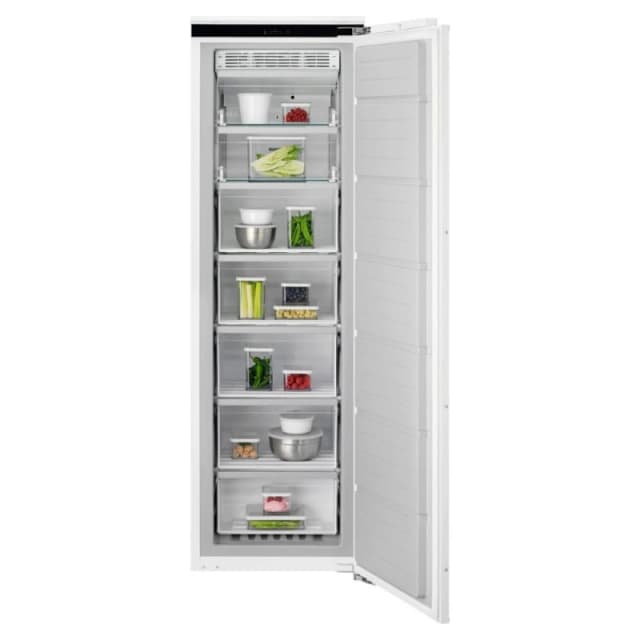 AEG 7000 Series NAB7N181EC Integrated 177cm Frost Free Upright Freezer with Fixed Door Hinge Kit - E Rated