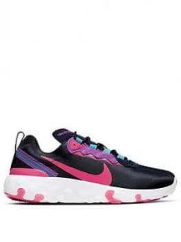 Nike Renew Element 55 Junior Trainer - Blue/Multi