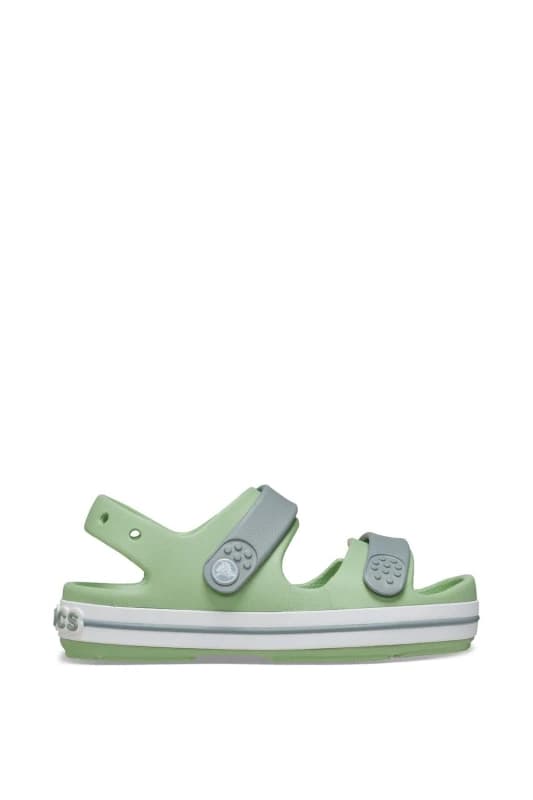 Crocs Kids Crocband Cruiser Sandals Fair Green / Dusty Green C13
