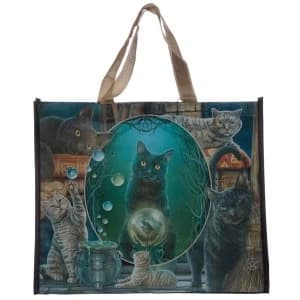 Lisa Parker Magic Cat Montage Shopping Bag