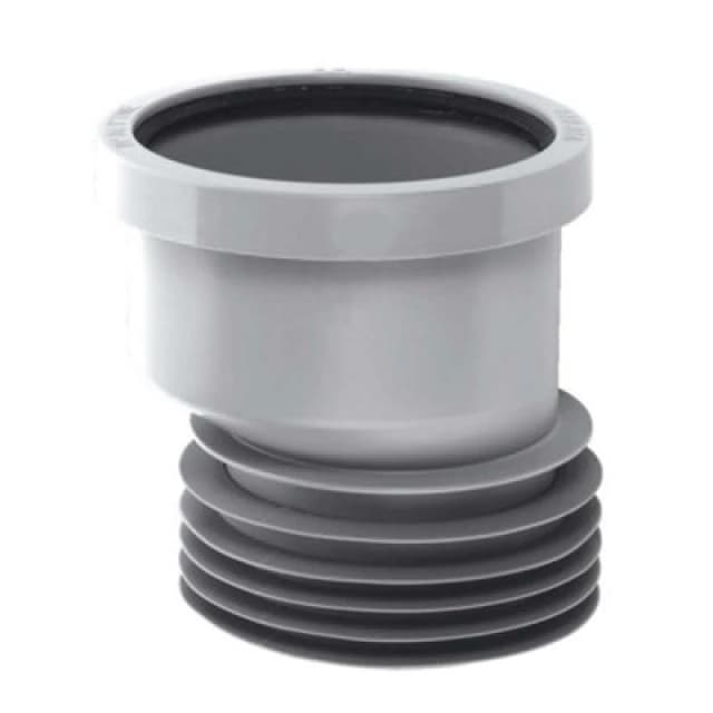McAlpine DC1GR-OS 4"/110mm 14mm Offset Drain Connector Grey