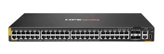 HPE Aruba Networking C-Port 6200F 48G 48-Port Class4 PoE+ with SFP+ L3 Managed Rack Mountable Switch - BTO JL728B