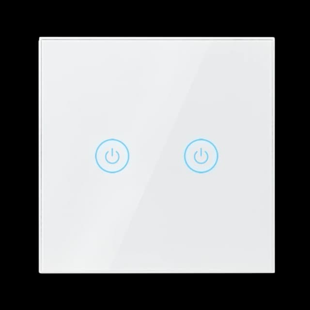 LogiLink WiFi Smart EU Light Switch. 2-Gang. Tuya compatible