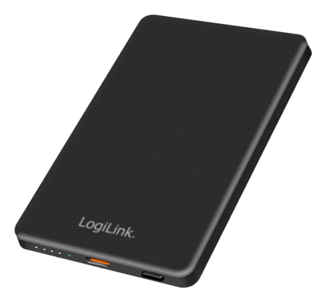 LogiLink PA0352 power bank 5000 mAh Wireless charging Black