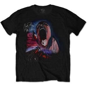 Pink Floyd - The Wall Scream & Hammers Unisex Large T-Shirt - Black