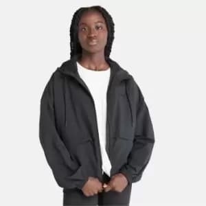 Timberland Multi-pocket Windbreaker Jacket For Her In Black Black, Size XS