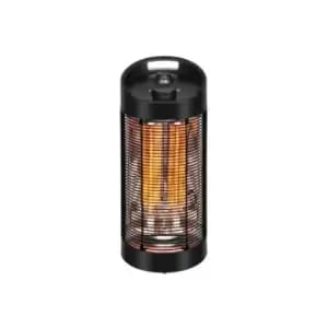 1.2KW EQ Heat Electric Table Top Patio Heater Black