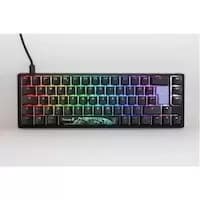 Ducky One 3 Classic 65 USB RGB Mechanical Gaming Keyboard Cherry Black - Black UK Layout