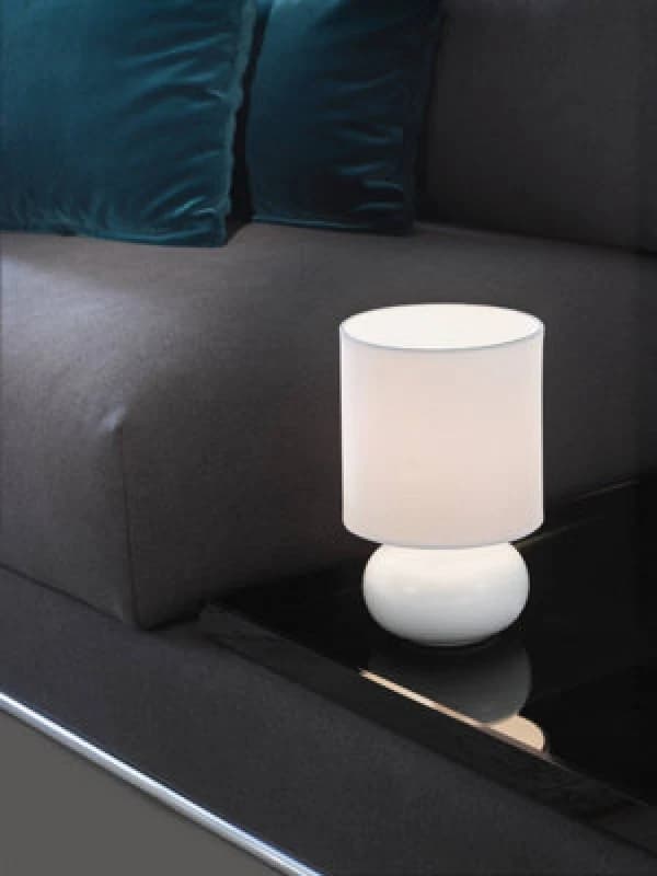 EGLO Eglo Trondio White Ceramic Modern Table Lamp White One Size Unisex 9002759930462