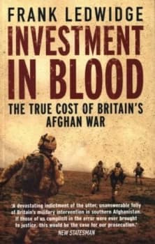 Investment in Blood by Frank Ledwidge Book