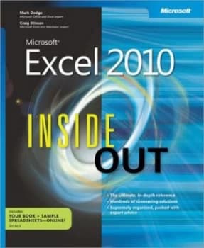 Microsoft Excel 2010 inside Out by Mark Dodge Paperback