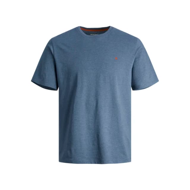 Cotton Chest Logo T-Shirt with Crew Neck