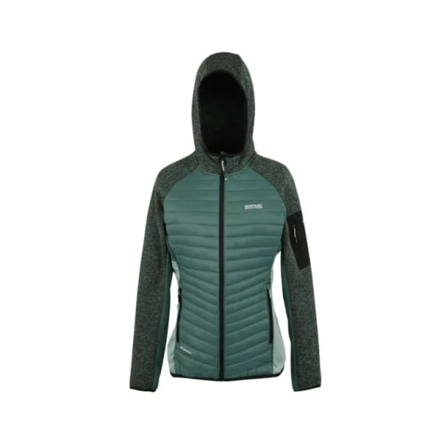 Womens full zip hoodie Regatta Newhill Vert Female 38