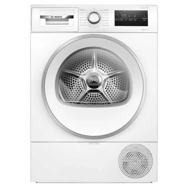 Bosch Series 4 WTH85226GB 8KG Heat Pump Tumble Dryer - White - A++ Rated