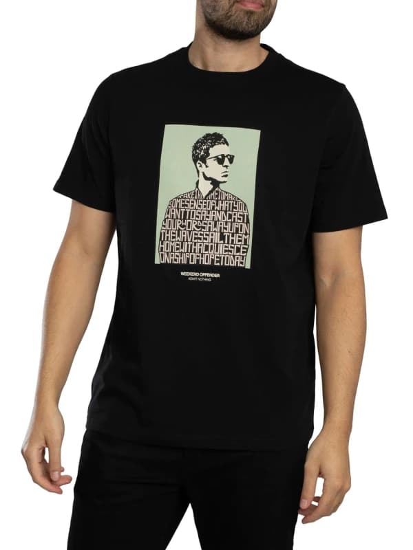 Weekend Offender Camden Graphic T-Shirt Black XXL