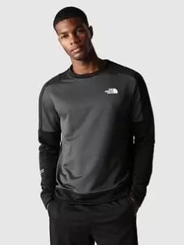 The North Face Mountain Athletics Crew Fleece, Black Size M Men