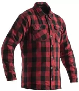 RST Lumberjack Motorcycle Shirt, black-red, Size XL, black-red, Size XL