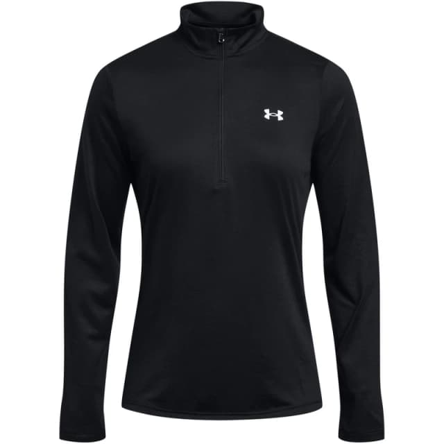 Under Armour Armour Tech Half Zip Top Womens - Black 16