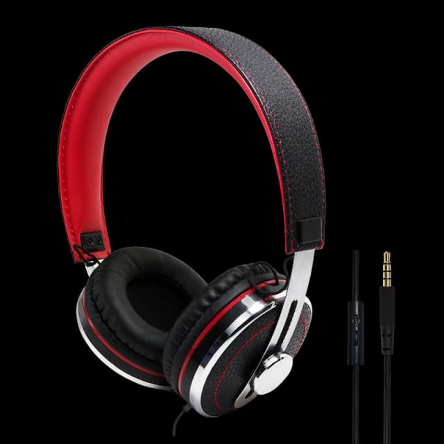 LogiLink Typhoon Rockstar. Headset. red