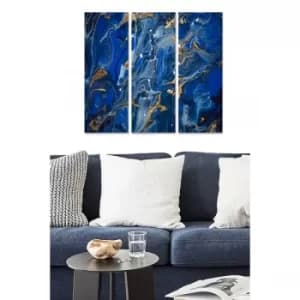 MDF758833777 Multicolor Decorative MDF Painting (3 Pieces)