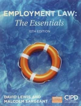 Employment Law by David Lewis Ma Paperback