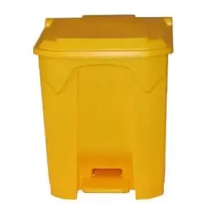 Pedal Bin 30L Polypropylene Yellow LPB30ZYellow