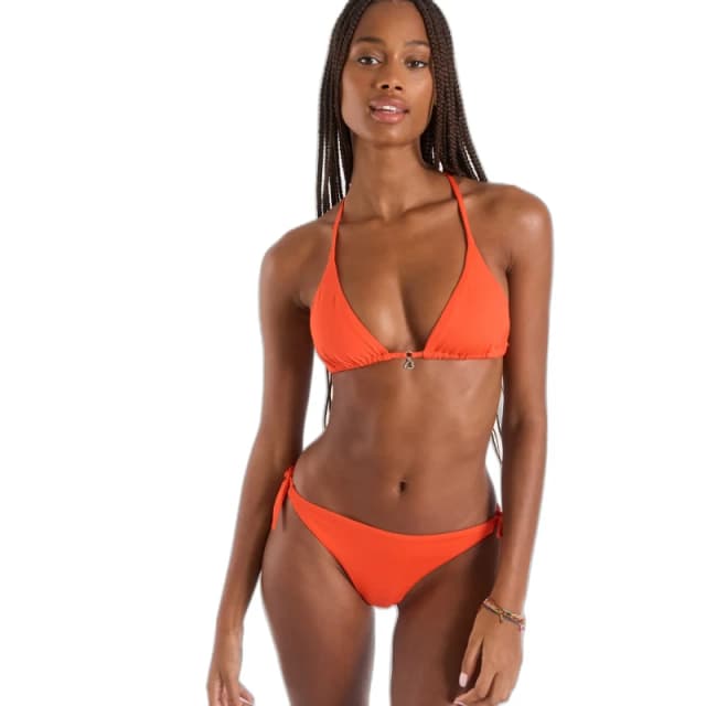 banana moon womens swim bikini top by Banana moon Rico Colorsun Orange Female S