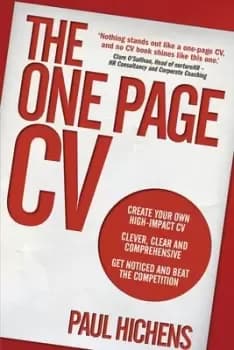 The one page CV by Paul Hichens