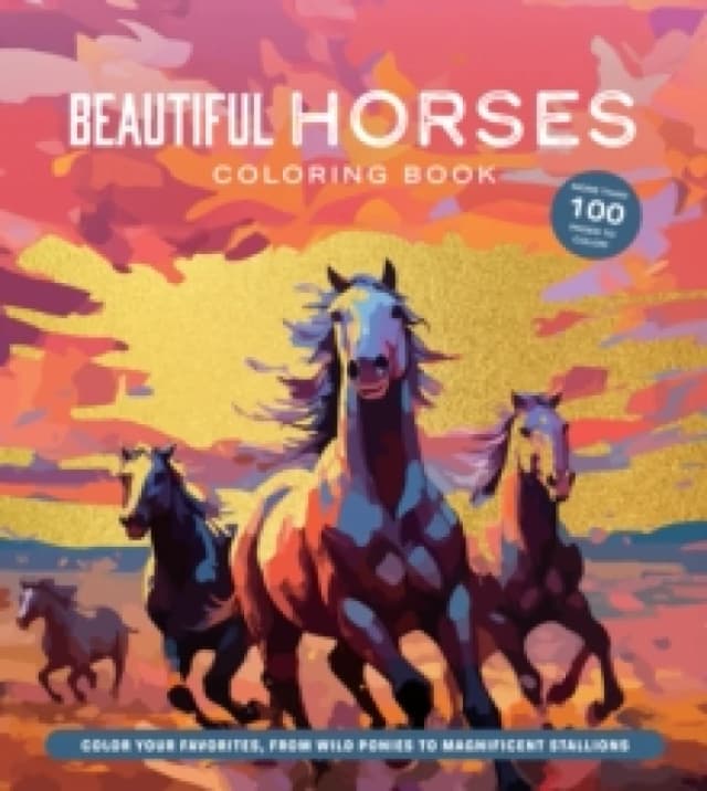 Beautiful Horses Coloring Book. Paperback. By Editors of Chartwell Books Books